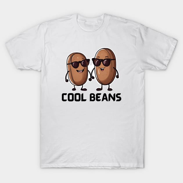 Cool Beans | Beans Pun T-Shirt by Allthingspunny